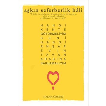 Aşkın Seferberlik Hali - Hasan Özgen