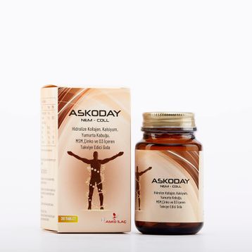 Askoday Nem-Coll Yumurta Kabuğu Ekstresi 30 Tablet