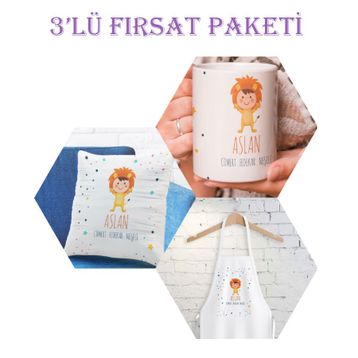 Aslan Burcu Seramik Kupa Bardak