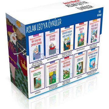 Aslan Leo’ya Öyküler 10 Kitap - Anais M. Martin