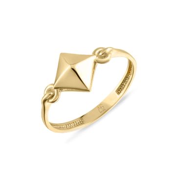 Aslı Gold YZK0482 Kadın Altın Piramit Yüzük