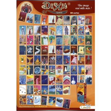 Asmodee DIX02ML8 Dixit 2 Macera Kartları