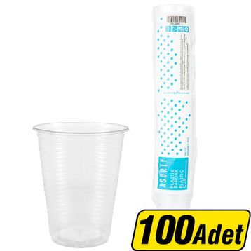 Asorty Eco 1.1 gr 100'lü Plastik Otomat Bardağı