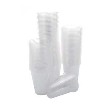 Asorty Şeffaf Kalın 100'lü Plastik Bardak