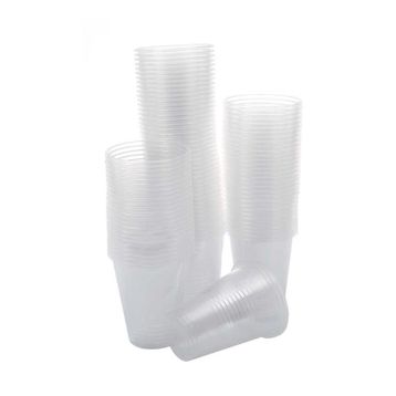 Asorty Şeffaf Kalın 100'lü Plastik Bardak