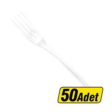 Asorty Uzay Serisi 50'li Plastik Çatal