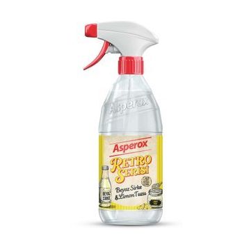 Asperox Retro 1 lt Beyaz Sirke Limon Tuzu Yüzey Temizleyici