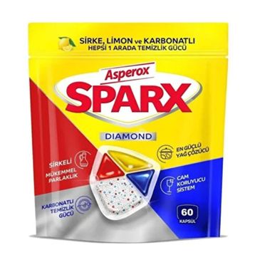 Asperox Sparx 120 Yıkama Bulaşık Makinesi Kapsül