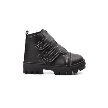 Aspor Arz 2301004-P Siyah İçi Kürklü Unisex Çocuk Bot