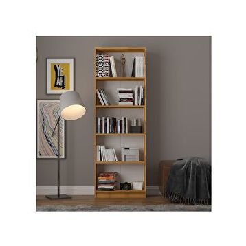 Asra Trend K002 Petra 5 Raflı Kitaplık