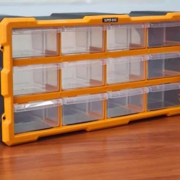 Asrın ASR-6005 12'li 49.7x15.7x25 cm Yatay Monoblok Çekmece