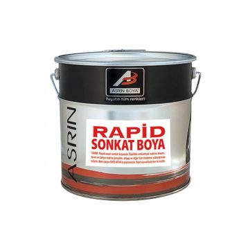 Asrın Rapid Mat Siyah 1 kg Endüstriyel Boya