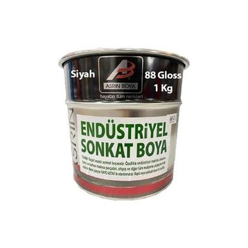 Asrın Rapid Siyah 1 kg Endüstriyel Boya