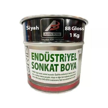 Asrın Rapid Siyah 1 kg Endüstriyel Boya