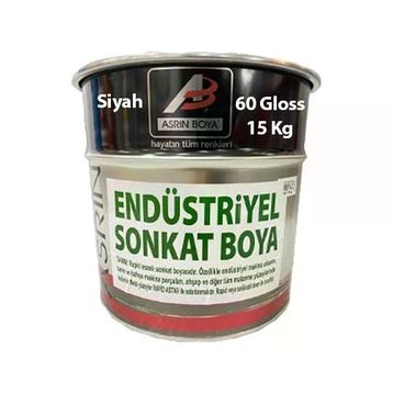 Asrın Rapid Siyah 15 kg Endüstriyel Boya