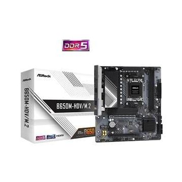 ASRock B650M-HDV/M.2 AMD AM5 DDR5 Micro ATX Anakart