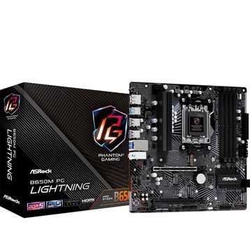 ASRock B650M PG Lightning AMD AM5 DDR5 Micro ATX Anakart
