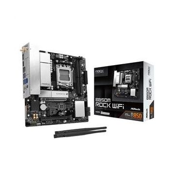 ASRock B850M Rock WiFi AMD AM5 DDR5 M.2 Micro ATX Anakart