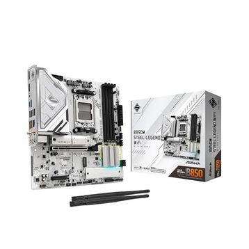 Asrock B850M Steel Legend WiFi AMD AM5 DDR5 Micro ATX Anakart