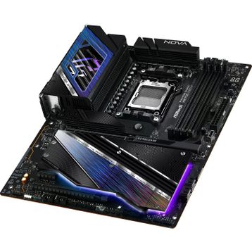 ASRock X870E Nova WiFi AMD X870E Soket AM5 DDR5 8200+(OC)MHz ATX Gaming Anakart