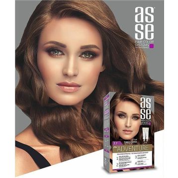 Asse 7.7 Tütün Kahve Set Saç Boyası