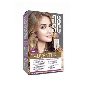 Asse 9.0 Koyu Sarı Set Saç Boyası