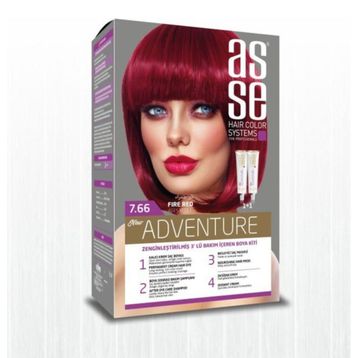 Asse Adventure No:7.66 Ateş Kızılı Set Boya