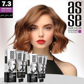 Asse Hair Color Systems 60 ml 7.3 Dore Kumral 7.3 Krem Saç Boyası