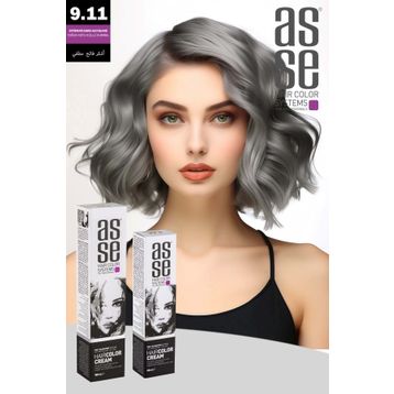 Asse Hair Color Systems Yoğun Koyu Küllü Kumral 9.11 60 ml Saç Boyası