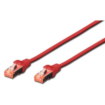 Assmann Digitus DK-1644-010/R S-FTP CAT.6 Kırmızı Halogenfre Patch Kablo