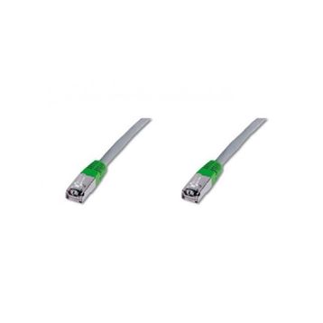 Assmann DK-1521-100-CO Gri Cat-5E Patch Kablosu