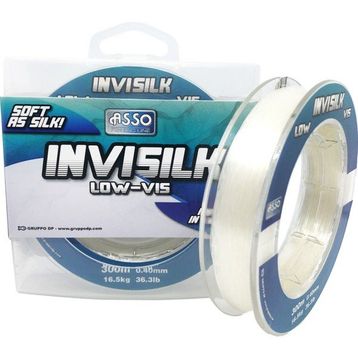Asso Invisilk Surf Casting 300 mt 0.30 mm Beyaz Monofilament Misina