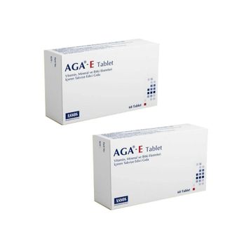 Assos Pharma Aga-E 2x60 Tablet