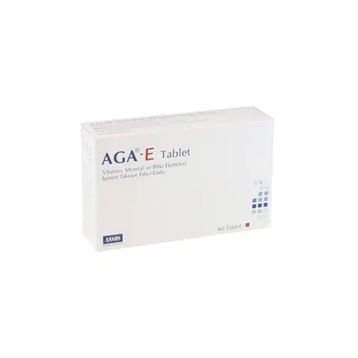 Assos Pharma Aga-E Vitamin Mineral 60 Tablet
