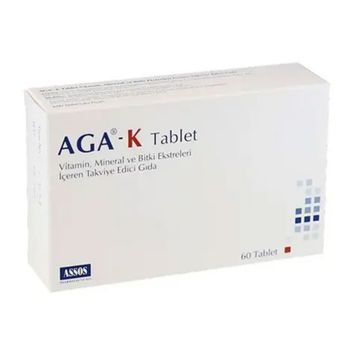 Assos Pharma Aga-K Vitamin Mineral 60 Tablet