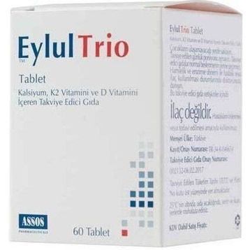 Assos Pharma K2 Trio 60 Tablet