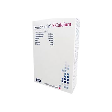 Assos Pharma Kondromin-S Calcium 60 Efervesan Tablet