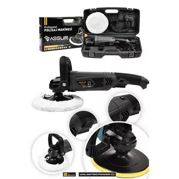 Assur 1200W 180 mm Devir Ayarlı Polisaj Makinesi