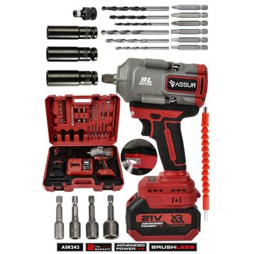 ASSUR ASR243 2x2 Ah Akülü Somun Sıkma Makinesi