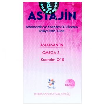 Astajin Koenzim Q10 Omega 3 30 Kapsül