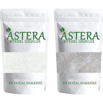Astera 2,5 kg Toz Kaya Tuzu + 2,5 kg Tane Kaya Tuzu