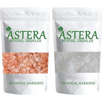 Astera 5 kg Tane Himalaya Tuzu + 5 kg Tane Kaya Tuzu