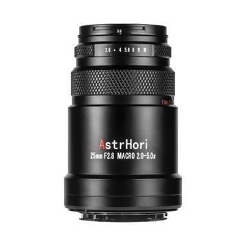 AstrHori 25mm f/2.8 2X-5X Sony E Manuel Makro Objektif