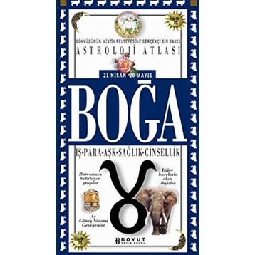 ASTROLOJI ATLASI BOĞA BURCU - YASEMIN BORAN