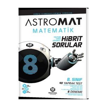 Astromat 8. Sınıf Matematik Hibrit Soru Bankası