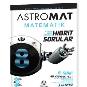 Astromat 8. Sınıf Matematik Hibrit Soru Bankası