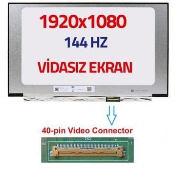 Asus 18010-15624800 LCD Slim 40 Pin Vidasız 15.6 inç Uyumlu Laptop Ekran