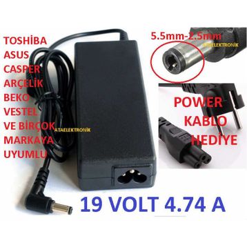 Asus 19 4 74 Uyumlu Notebook Adaptör