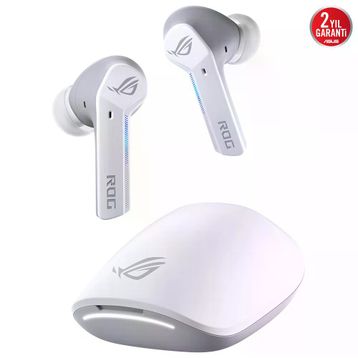 Asus 90YH03Y0-BTUA10 ROG Cetra True Wireless Speednova White Edition 7.1 Kablosuz Kulak İçi Gaming Kulaklık