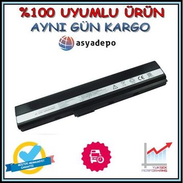 Asus A40F Laptop Uyumlu Batarya